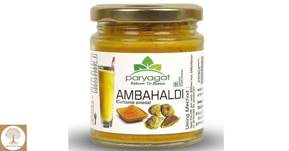 Paryagat 100% Pure Lab Tested Organic Amba Haldi Powder