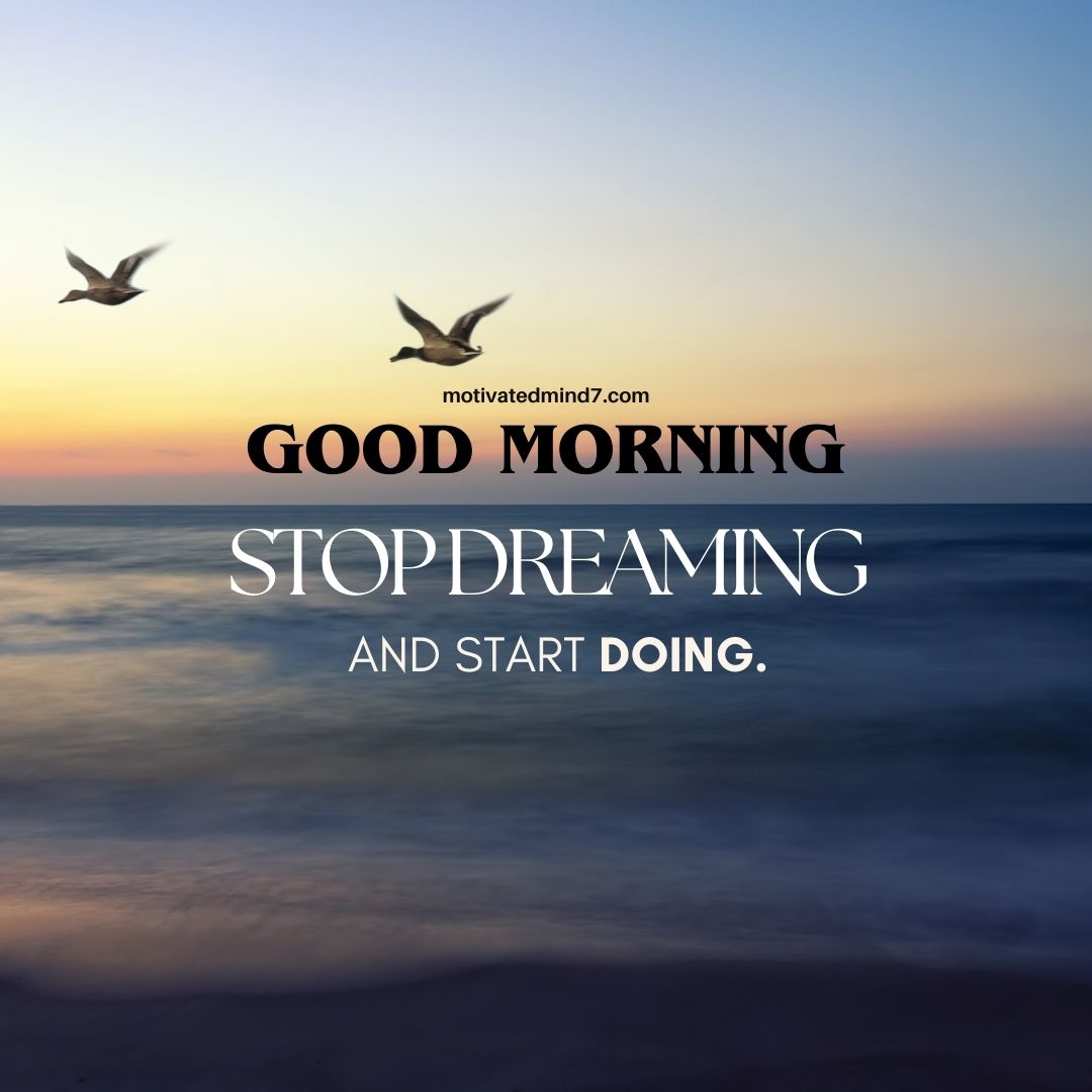 a serene ocean view at sunrise or sunset with two birds flying in the sky.