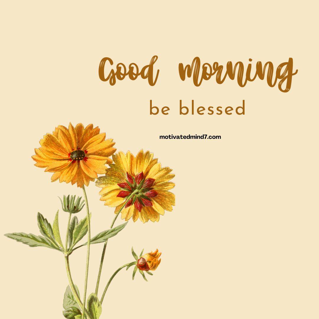 good morning flower images
