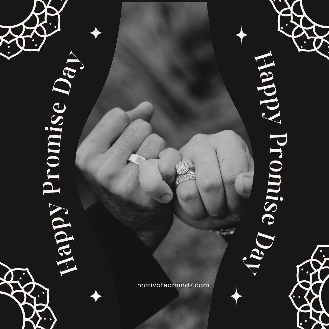 Beautiful Promise Day 2025 image with love message.